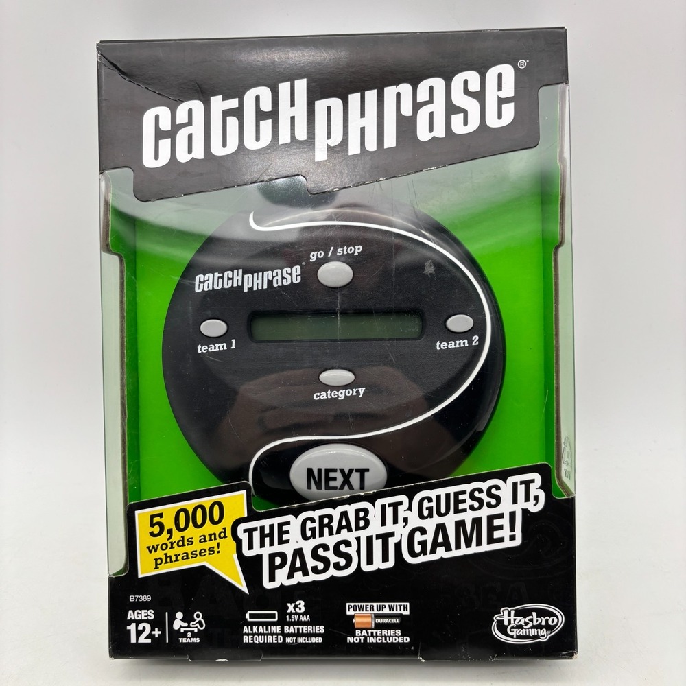 VINTAGE Catch Phrase Electronic Game SEALED UNUSED Hasbro 2016 Words Party
